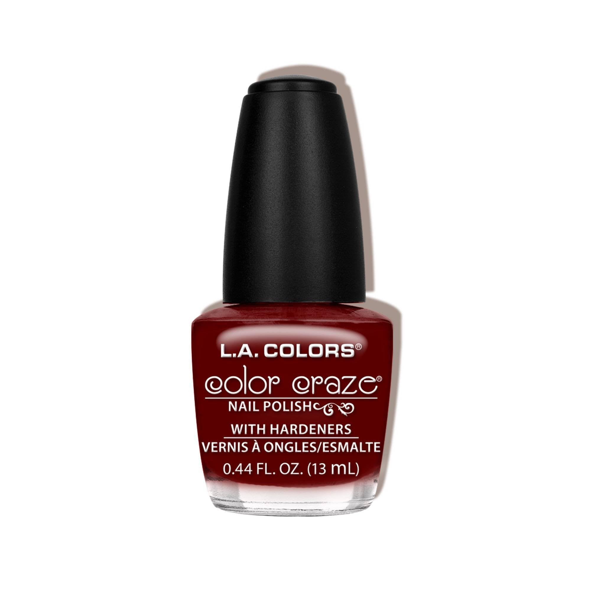 L.A. Colors Color Craze Nail Polish - HOT BLOODED NP406