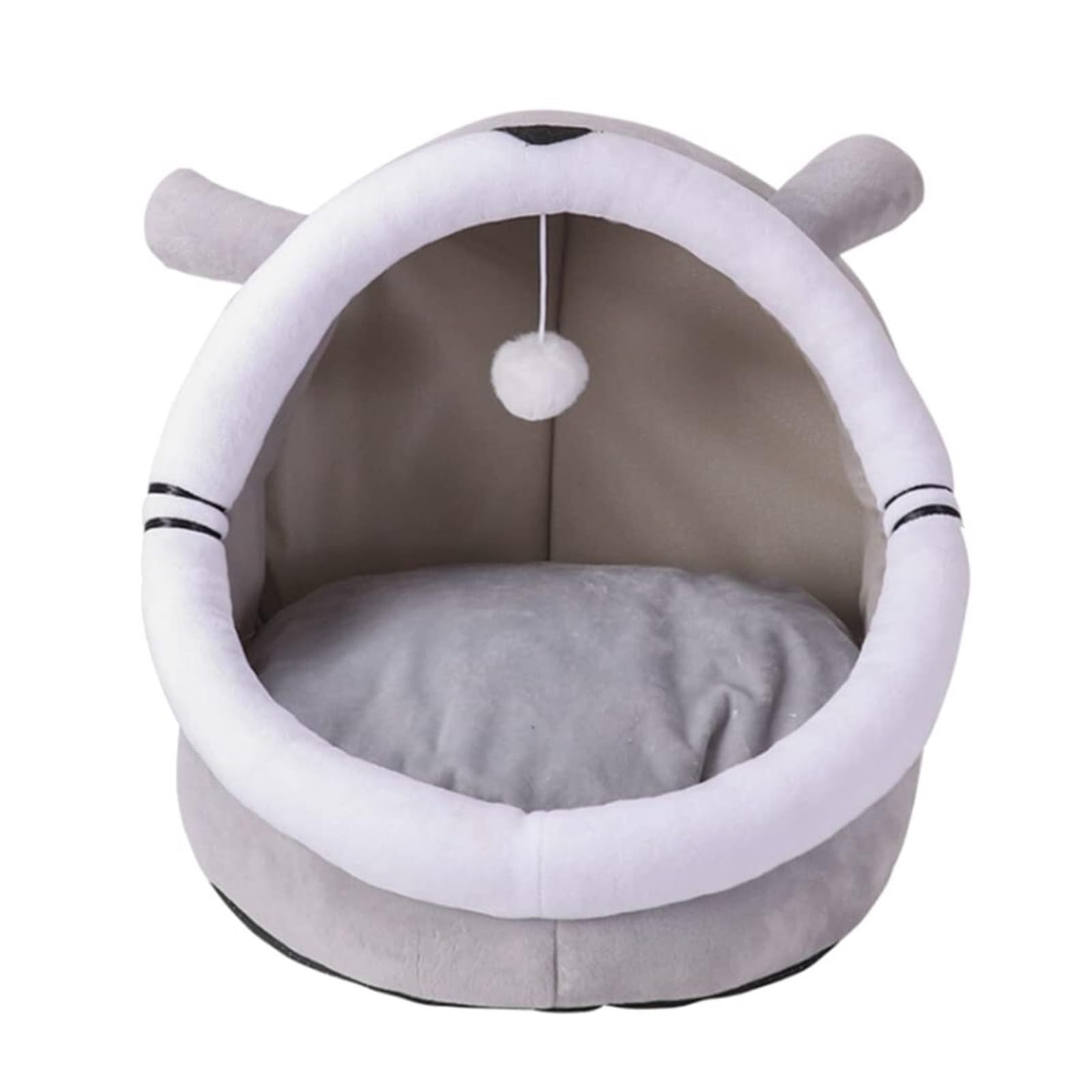 Niche auto-chauffante pour chats contre le froid - Tente d'intérieur lavable et antidérapante