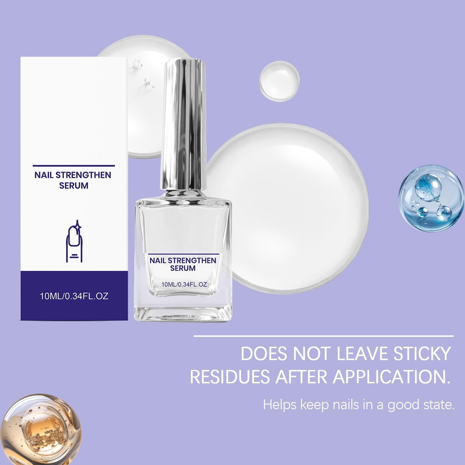 Aceite de cuidado de uñas de 3 días, fortalecimiento de esmalte de uñas, aceite para cutículas, tratamiento de aceite de uñas para uñas dañadas, tratamiento de uñas con queratina para fortalecer la