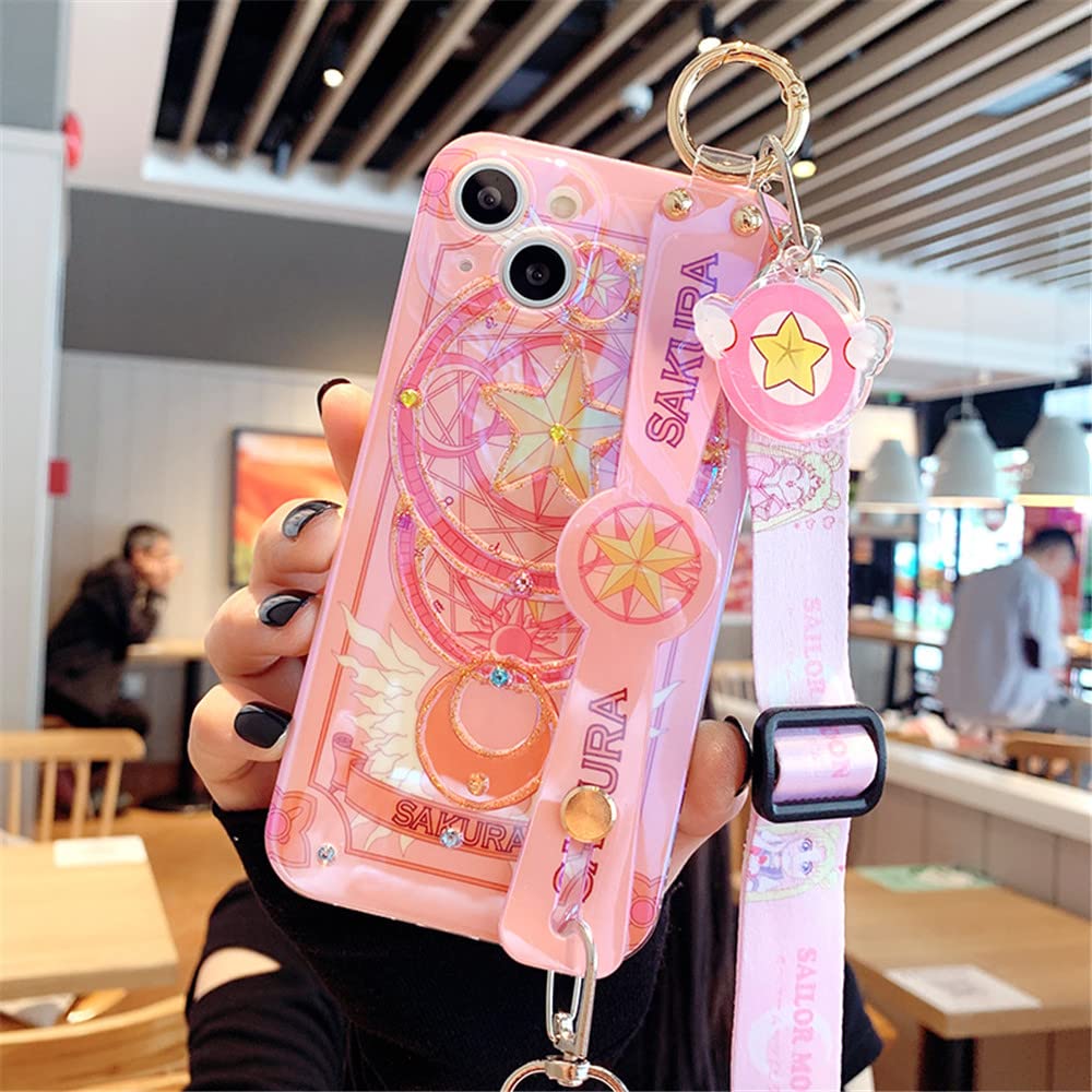Amazon.com: for iPhone 11 Case Cover, Cute Japan Anime Sailor Moon
