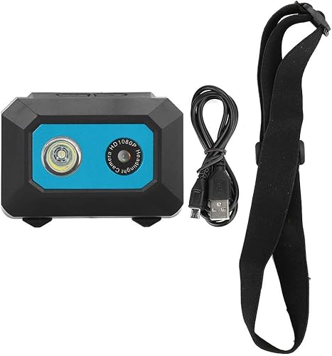 Sonew HD 1080P DV deportes cámara montado en la cabeza de la acción videocámara DVR grabadora (azul)