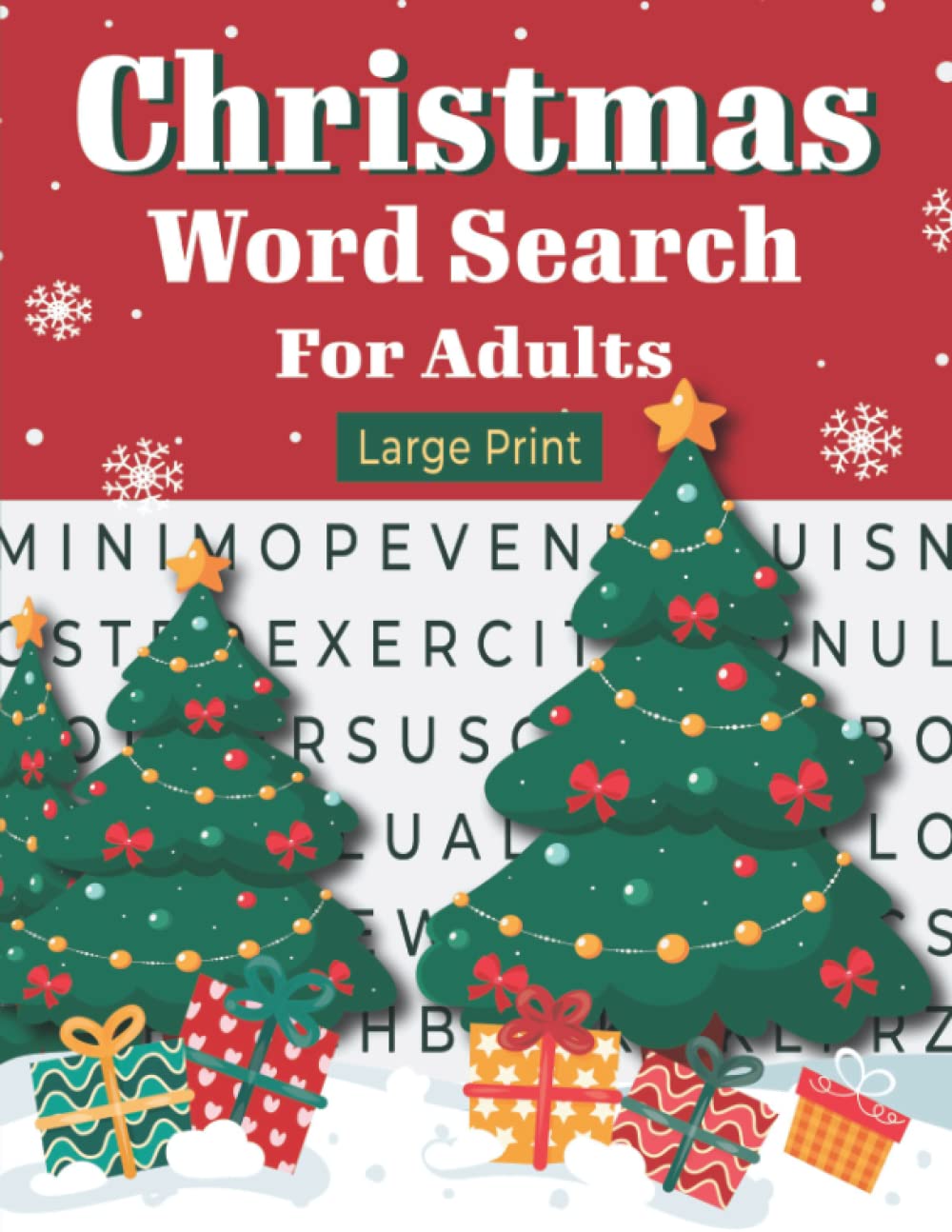 Christmas Word Search For Adults: Winter & Holiday Advent Themed Puzzle Book