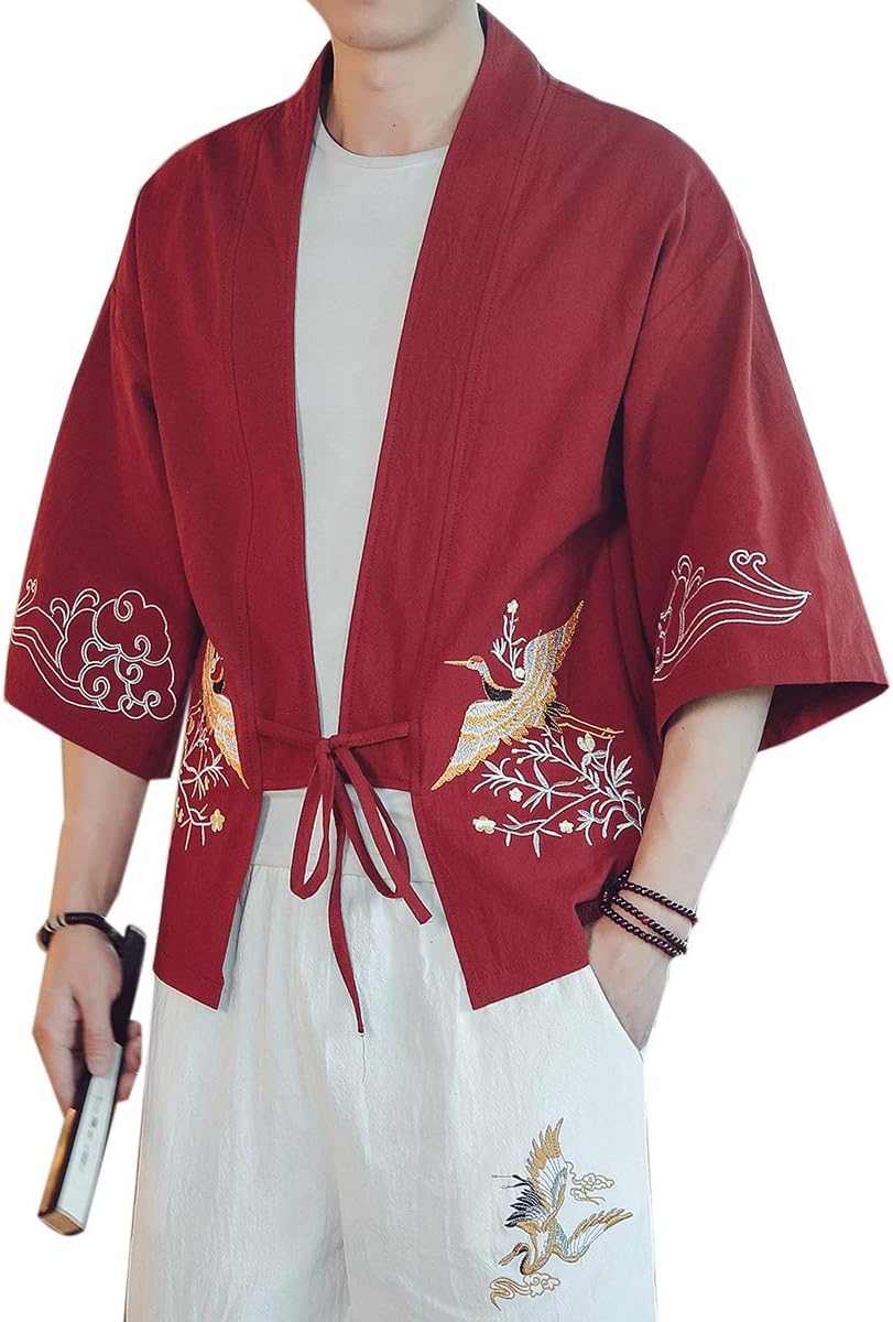 Mens Kimono Seidarise Men's Kimono Traditional Japanese Clothing