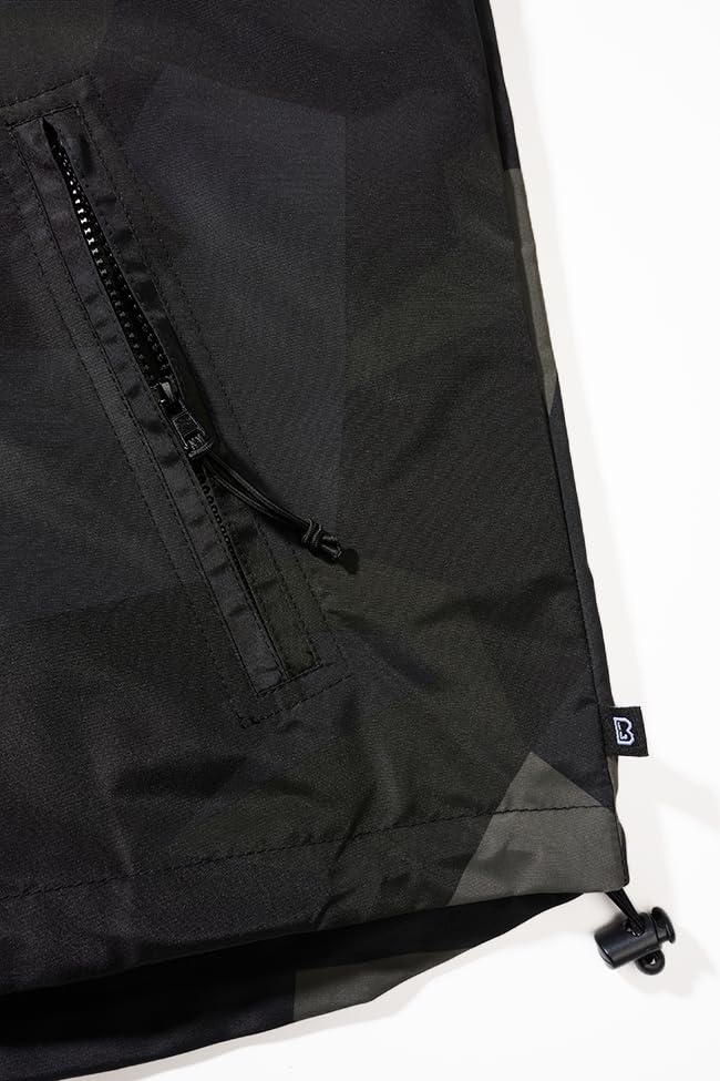 Image of Brandit Men's Windbreaker Front Zip Anthracite
