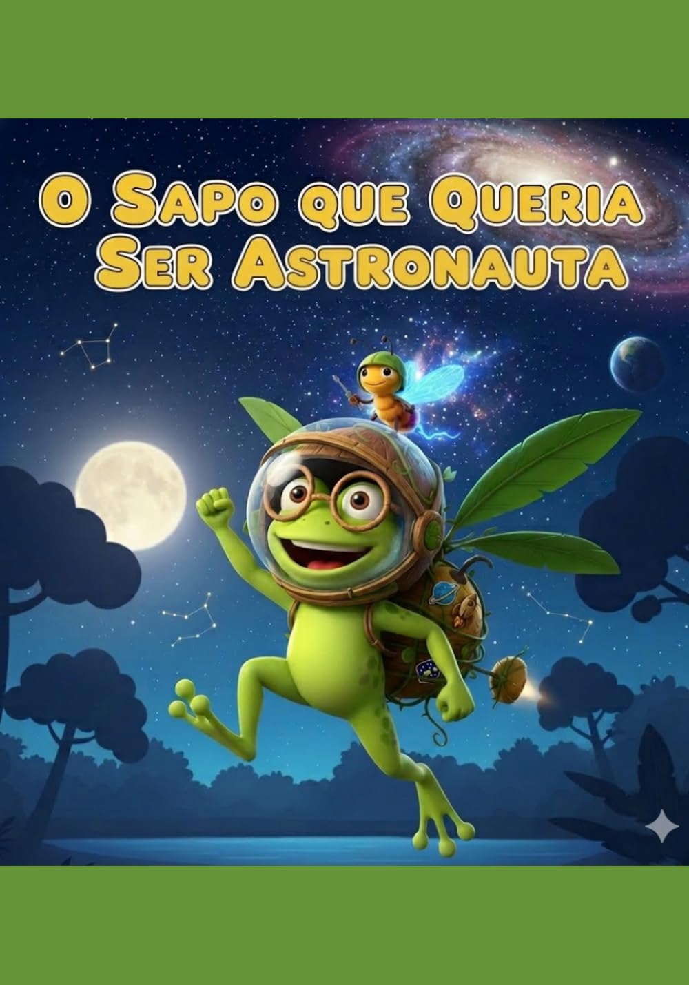 O sapo que queria ser astronauta.