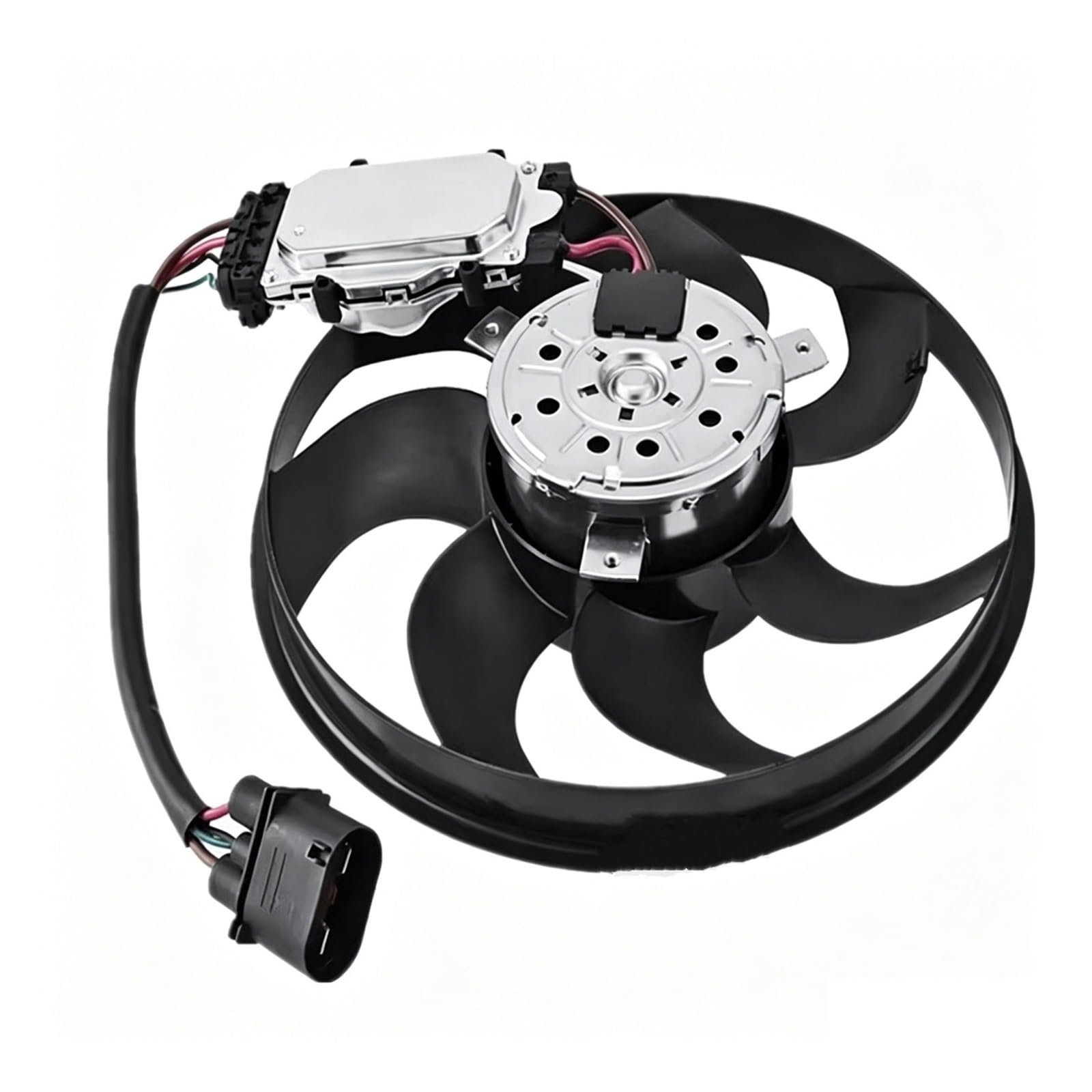 Motorkühler Lüfterflügel Kühlerlüfterflügel, Kompatibel Mit Porsche Für Cayenne 2002–2010, Linker Motorkühlerlüfter