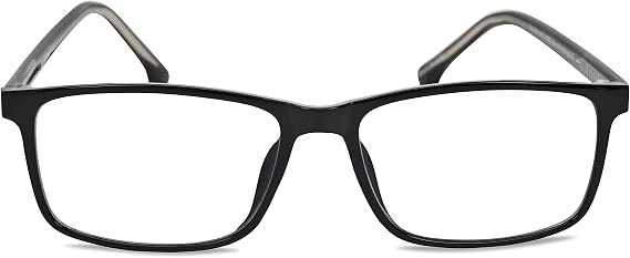 Brookstone Blue Light Blocking Glasses For Women and Men Computer Gaming Eye Protection UV Blocker With Pouch Cloth and Spray