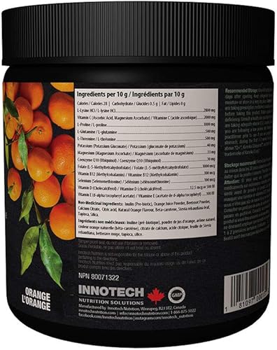Miniatura 2 de INNOTECH Nutrición CardioFlex q10 Naranja - 12.70 oz