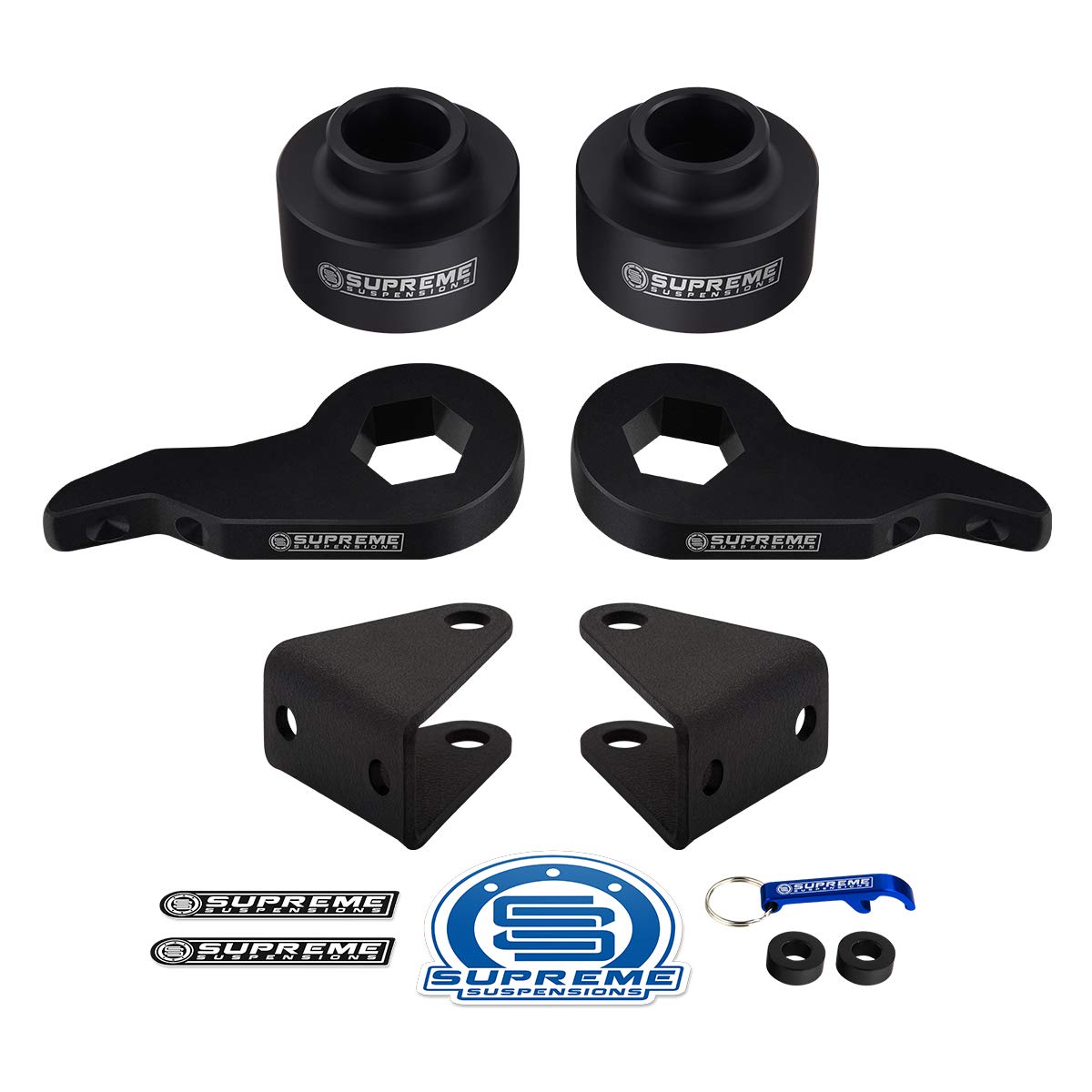 Buy Supreme Suspensions 13" Front + 2" Rear Lift Kit for 20032010