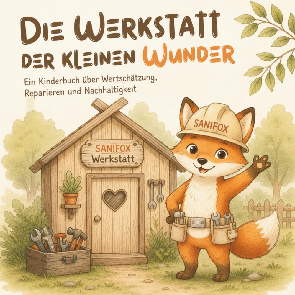Die Werkstatt der kleinen Wunder: Ein Kinderbuch über Wertschätzung, Reparieren und Nachhaltigkeit