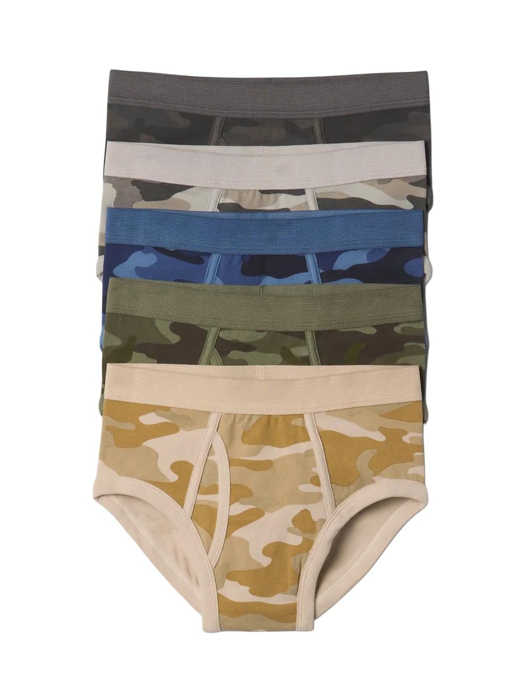 GAP Boys 5-pack Basic Prints Underwear