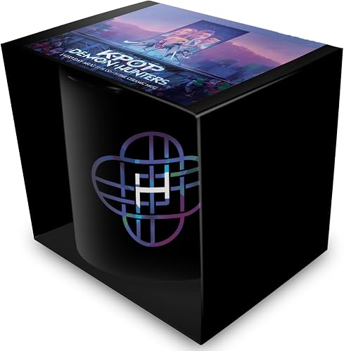 K-Pop Demon Hunters (Huntrix Logo) Black Pod Mug