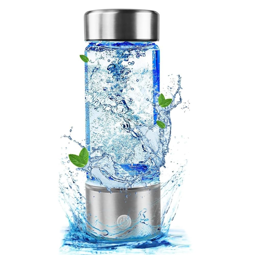 Amazon | 水素水ボトル 携帯用 水素水生成器 高濃度電解水カップ 水素