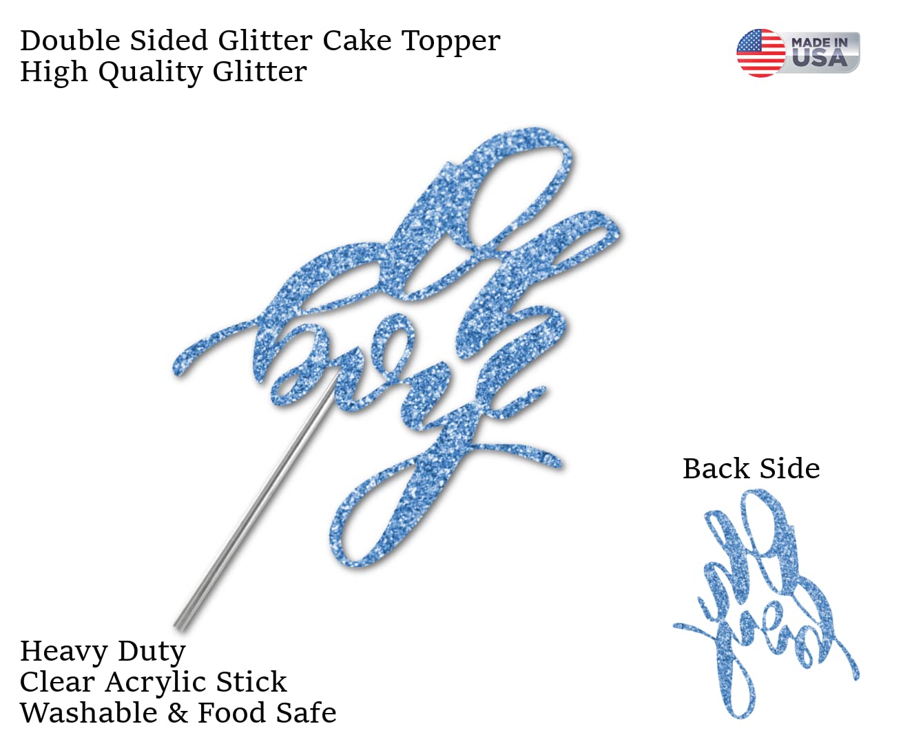 Oh Baby Shower Party Decoration Children's Day Acrylic Cake Decorative Cake Topper-806001