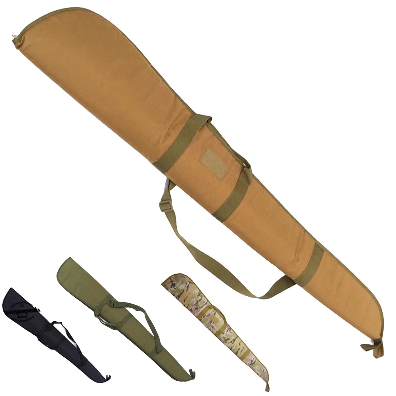 Bolsa para Armas, Estuche para Rifles, Armas largas, Estuche para Armas largas, Estuche Acolchado para Pesca, con Correa para el Hombro para Rifles y escopetas de hasta 132 cm Disp