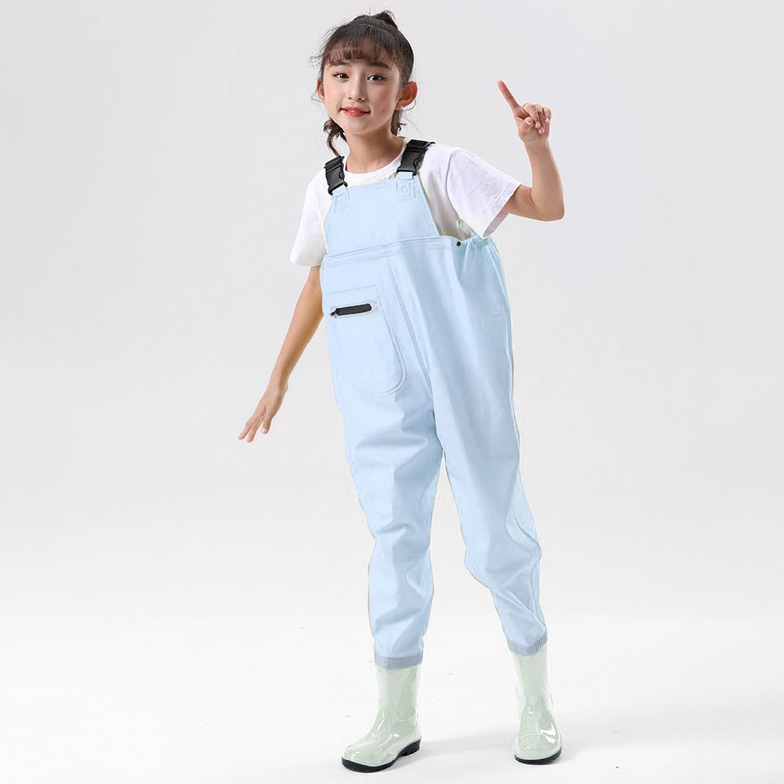 Garçon Fille Pantalon de Pluie Enfants Salopette/Pantalon Respirant Imperméable Mixte Enfant Vêtements sur d'extérieur
