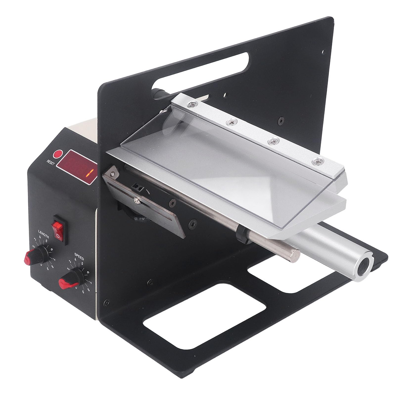 Automatic Label Dispenser Digital Display Quick Separation 4 To 160mm Width Label Stripper Machine (US Plug 110VAC 60Hz)