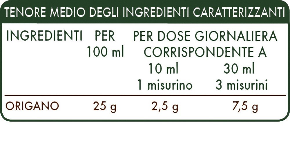 Dr Giorgini ORIGANO Estratto Integrale Liquido Analcoolico - 200 ml
