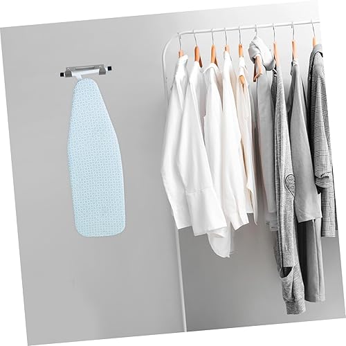 Miniatura 4 de Soporte para tabla de planchar Gancho de hierro montado en la pared para estante de almacenamiento de lavandería