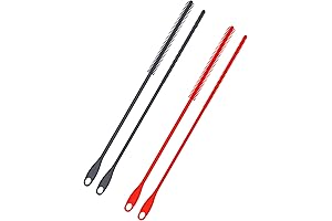 Reusable Silicone Straw Cleaner Set for Glass and Metal Straws