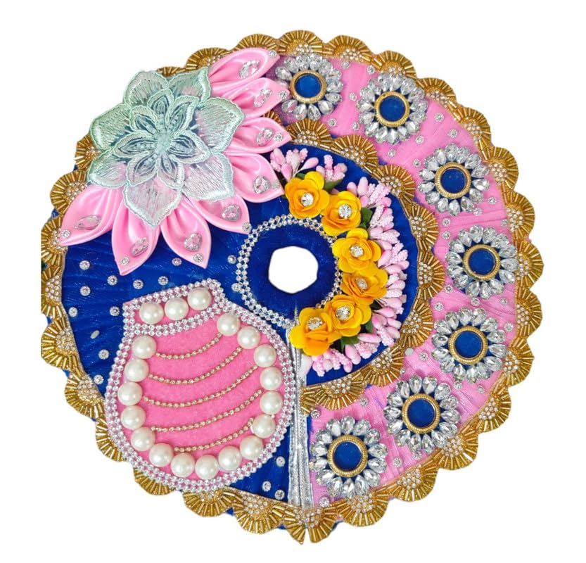 Image of Partish Laddu Gopal Heavy Janamashtmi Dress Size 0 l Ladoo Gopal Dress l Kanha Ji Poshak Size 1 2 4 5 6 (AA)