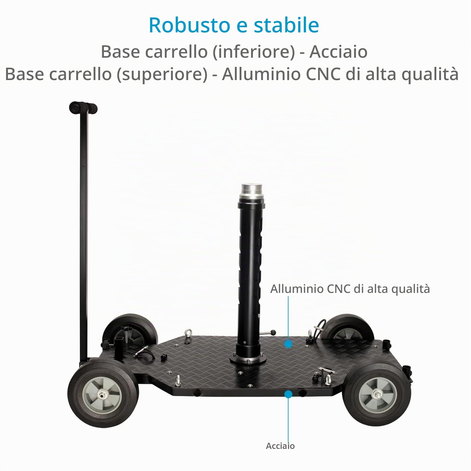PROAIM Quad Plus Sistema Dolly Doorway Fotocamera Professionale