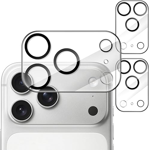 Miniatura 7 de JETech Protector de lente de cámara para iPhone 16 de 6.1 pulgadas y iPhone 16 Plus de 6.7 pulgadas, vidrio templado 9H, antiarañazos, compatible