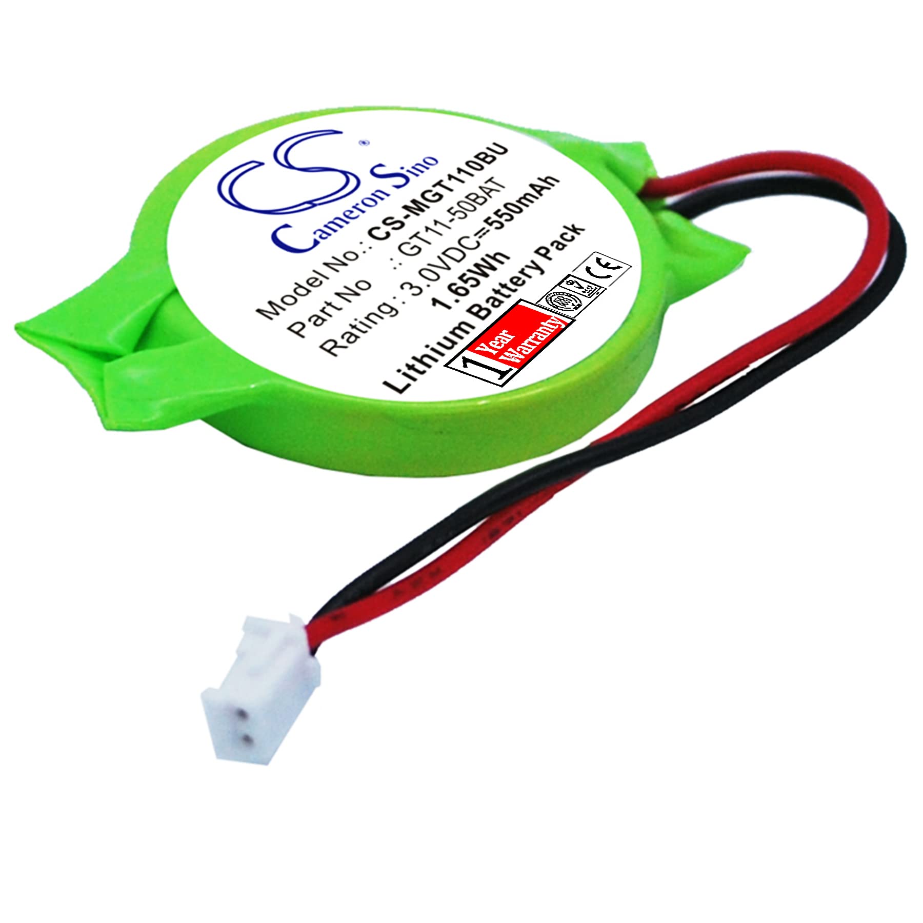 Estry Battery Replacement for GOT 1000 Series Display terminals GT10 Graphic terminals GT11 Graphic terminals FX3U-32BL GT11-50BAT