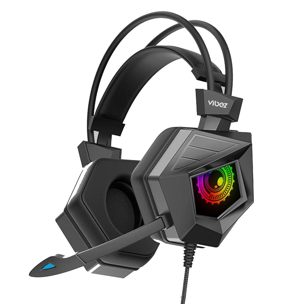 Vibez by Lifelong Gaming Headphones with Mic & Extra Bass