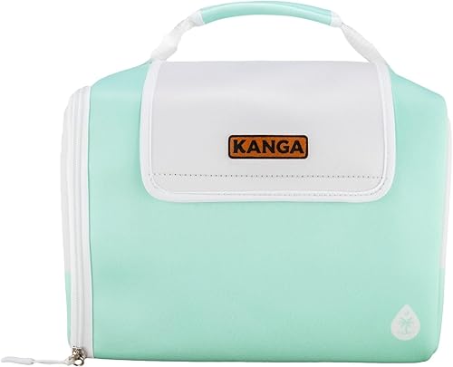 Vista 48 de Kanga Kanga Kase Mate - Bolsa térmica aislada - Bolsa térmica suave - Enfriador de bebidas para latas de cerveza y seltzer - Aislamiento y Woody