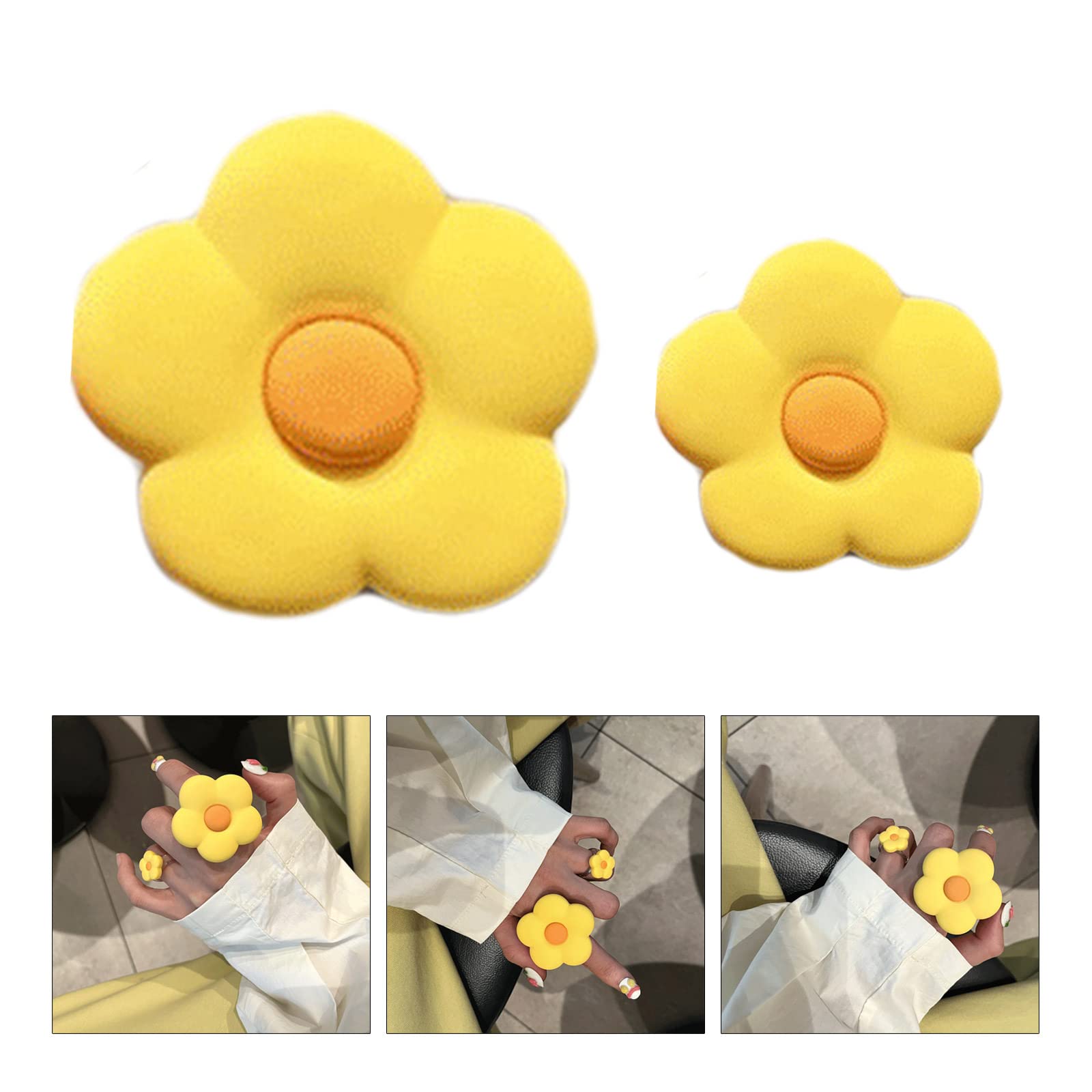 TCB Creations Jedi Master Character Face Rhinestone Stainless Steel Ring (7)