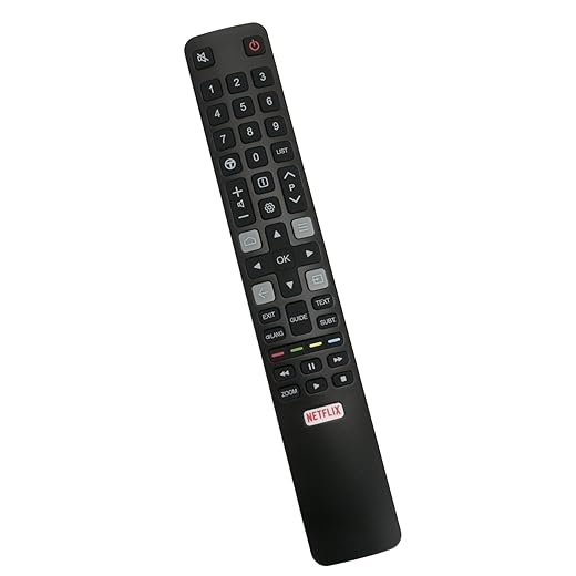 Vinabty ARC802N YUI1 Remote Control Compatible with TCL 49C2US 55C2US 65C2US 75C2US 43P20US C9I2E 50E17US