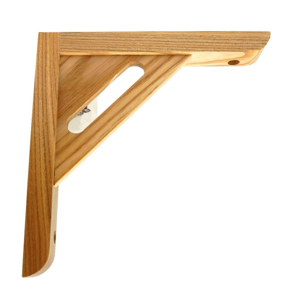 Amazon | 和気産業(Waki Sangyo) 木製棚受 収納 棚支え 補強 1個