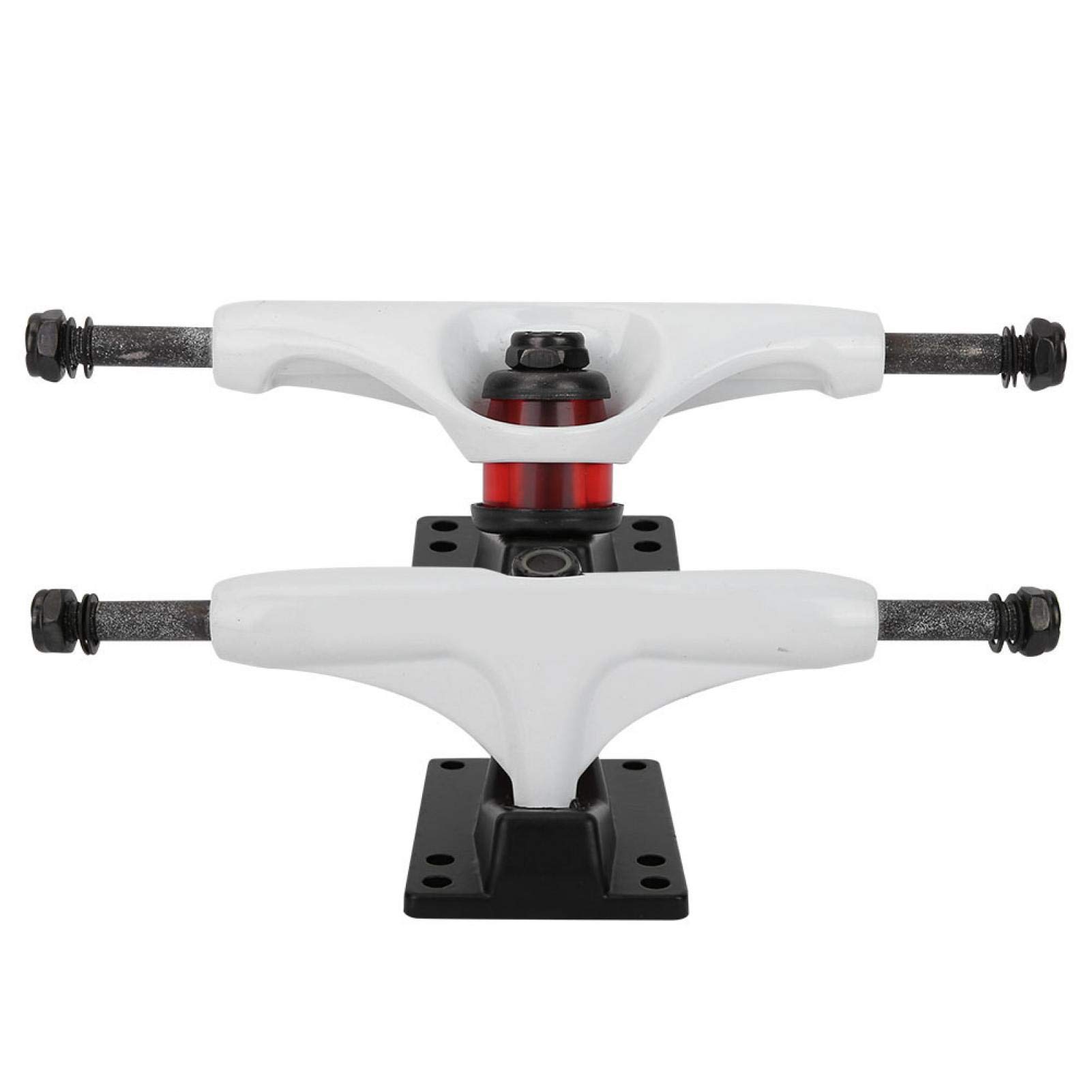 Camiones de aluminio del monopatín de la aleación del magnesio, eje transmisión skate, 2pcs de 4 a 8 pulgadas Longboard camiones y ruedas paquete para el reemplazo de los camiones viejos o rotos