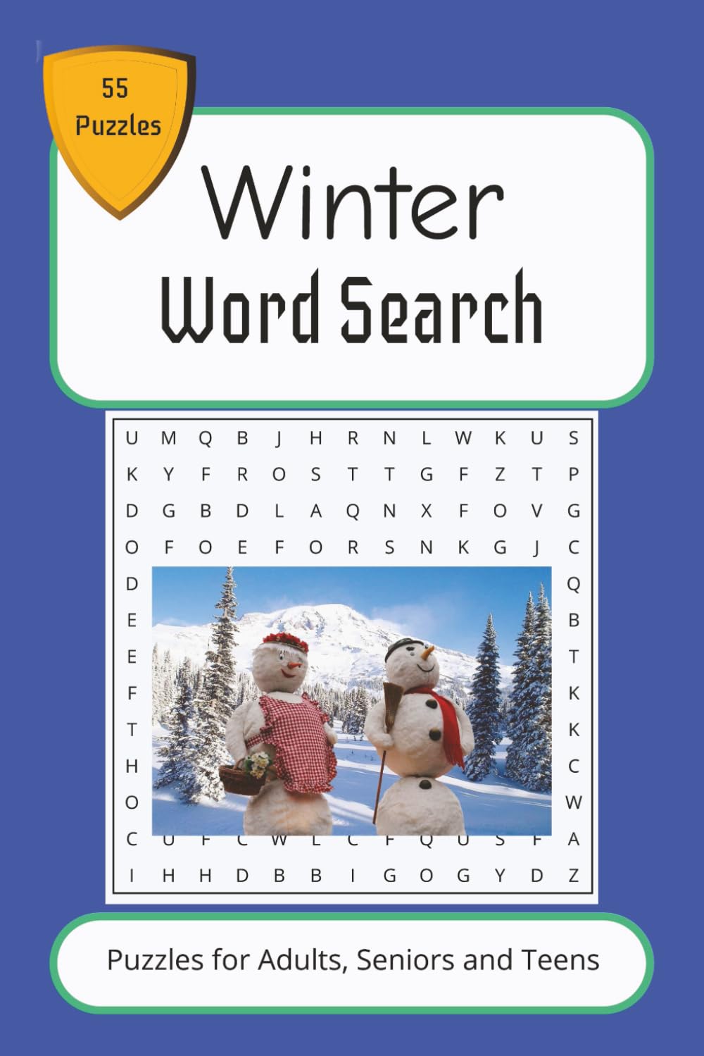 Winter Word Search: A Cozy Collection of Winter-Themed Word Search Puzzles