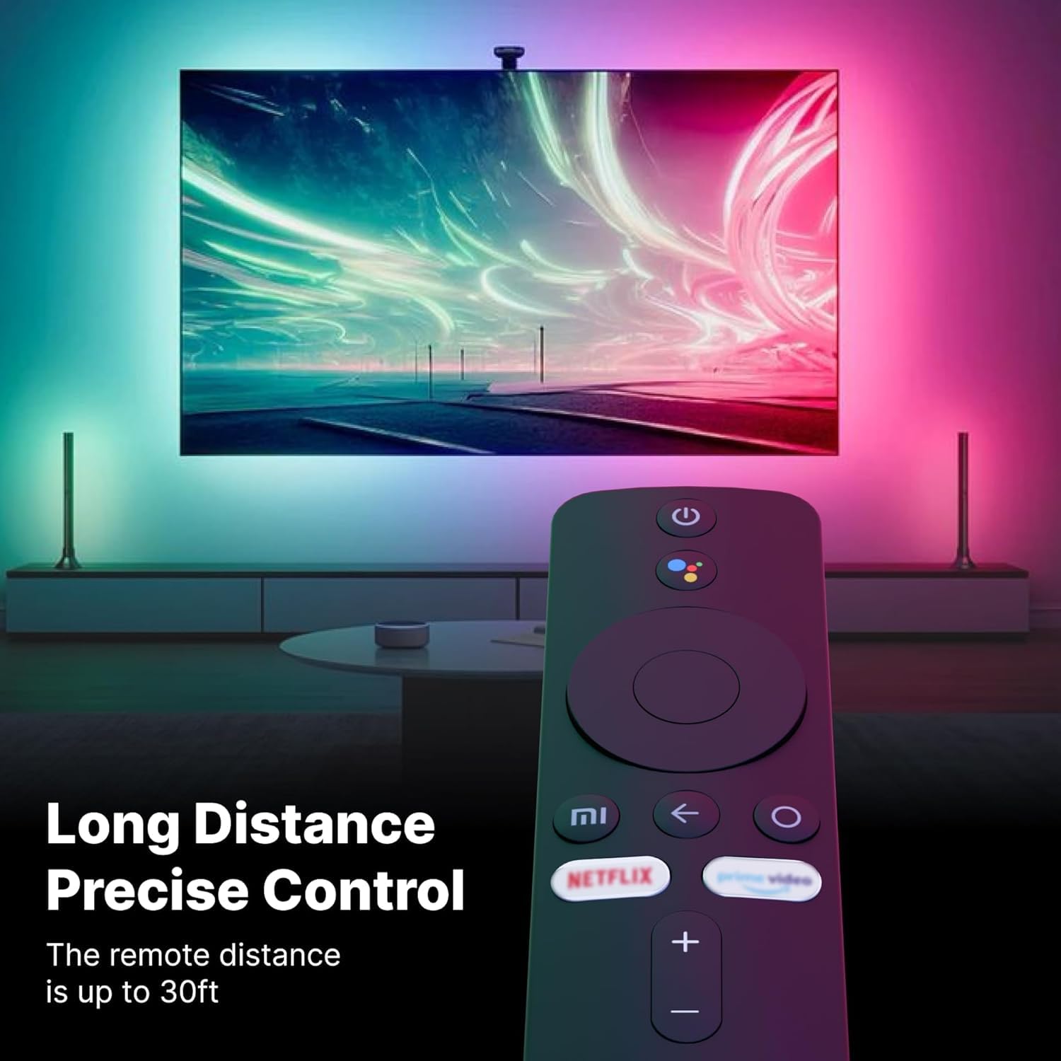 Mi TV Voice Remote Control with Bluetooth Voice Command, Compatible with Mi TVs bu Tu_DOX — Amazon image 8