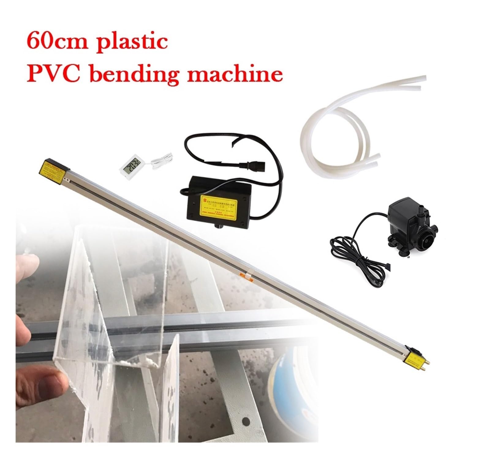 Maszyna do gięcia akrylu, 24 "Cal 60cm Tworzywo Akrylowe Maszyna Do Gięcia Pcv Podgrzewacz Giętarka Do Gorącego Ogrzewania Do Plastikowych Płyt Płyta Z Tworzywa Sztucznego PVC