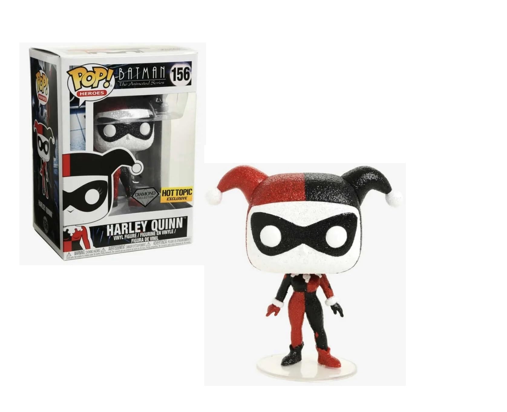 Funko Batman The Animated Series Diamond Classic Harley Quinn Excluisve Pop Vinyl Figure 156