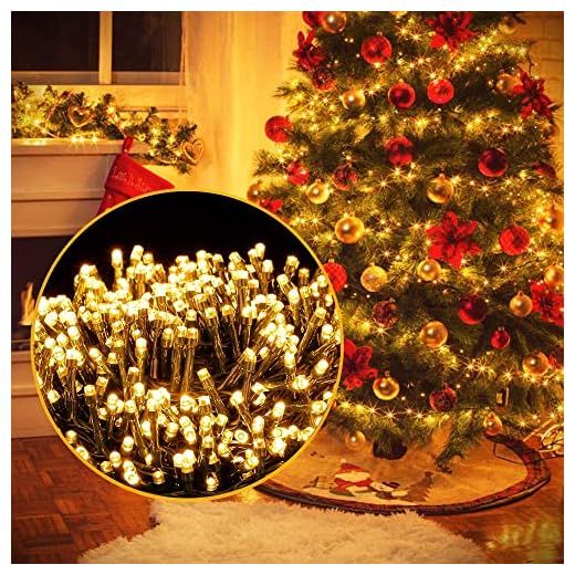 2000 LED Guirlandes Lumineuses 50M, IP44/8 Mode d'Éclairage/Basse Tension, Ulinek Guirlande Lumiere pour Anniversaire Mariage, Décoration Arbre de Noël Pergola Terrasse Maison (Blanc Chaud) 