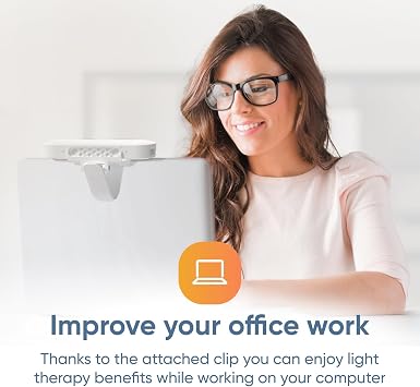Luminette Drive - First 2-in-1 Light Therapy Lamp - Enjoy The Benefits of Light Therapy in Your Car or at Your Computer
