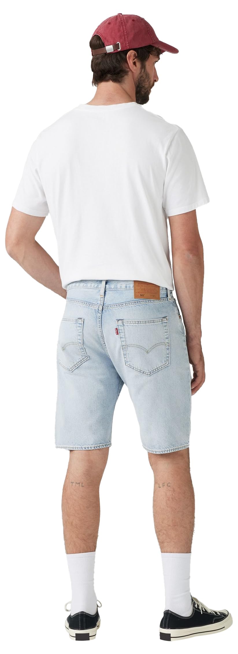 Levi's 501 Original Shorts, Pantalones Cortos Hombre, Light Thread LTWT SH, 38W