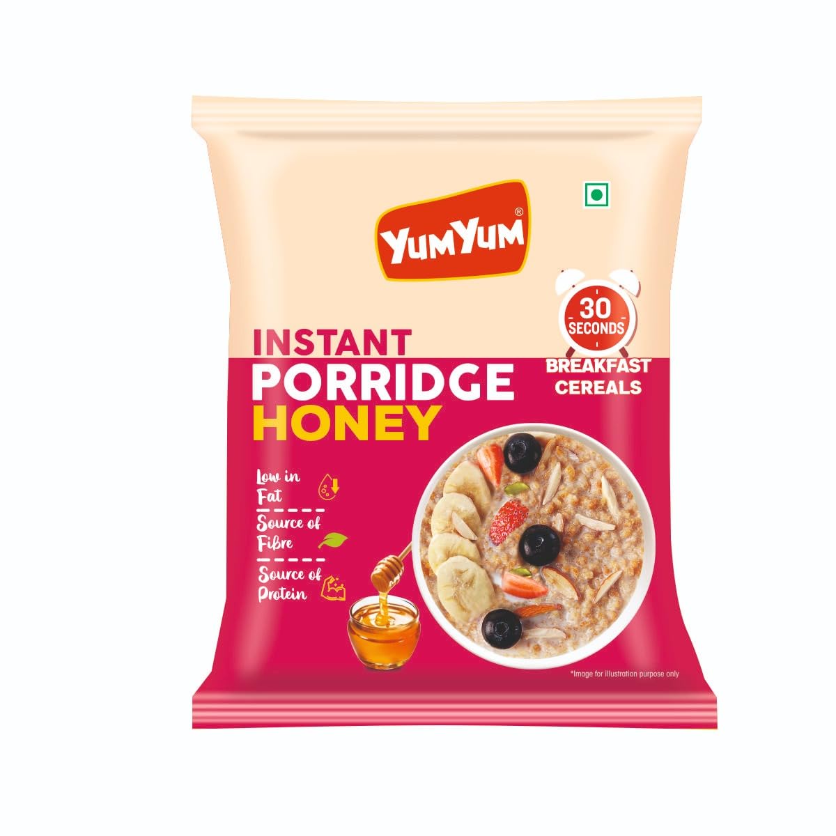 See full amazon price history chart for Yum Yum Instant 25g Honey Porridge | High In Fiber | low In Fat | Source of Protein | 100% Vegan | 30 Sec Ready To Eat Breakfast Cereal Yum Yum Instant 25g Honey Porridge | High In Fiber | low In Fat | Source of Protein | 100% Vegan | 30 Sec Ready To Eat Breakfast Cereal (B0D1YGP69J) Amazon Price History, Amazon Price Tracker