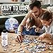 YAKAMOZ Clear Jigsaw Puzzle Glue with Precision Applicator – Non-Toxic, Quick Dry & Water-Soluble for Puzzles up to 5000 Pieces (200ML)