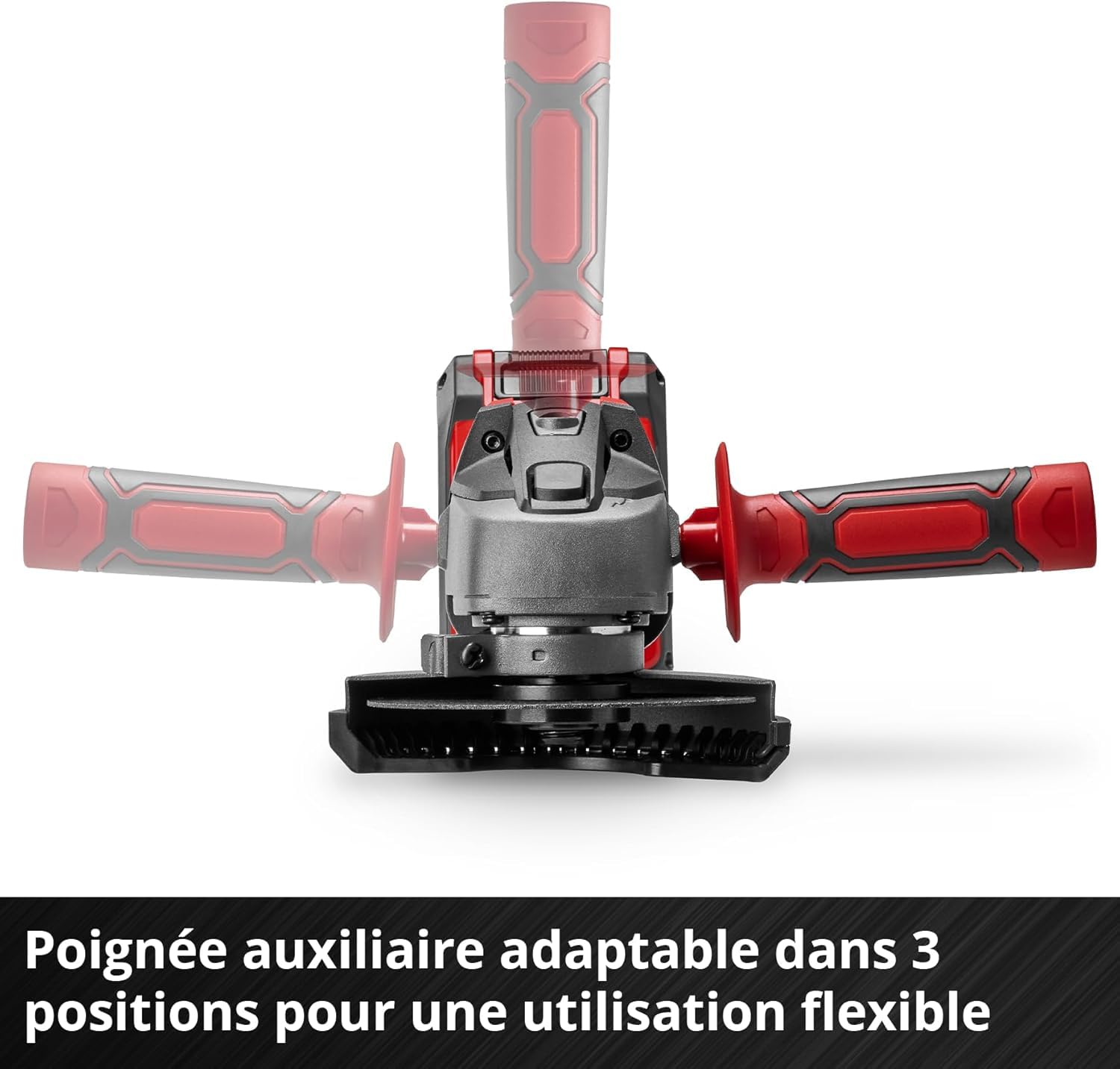 Einhell Meuleuse d'angle Ø115mm sans fil TC-AG 18/115 Li- Solo Power X-Change (18 V, Régime: 8500 trs/min, Profondeur de coupe:28 mm) Livré sans Batterie ni Chargeur