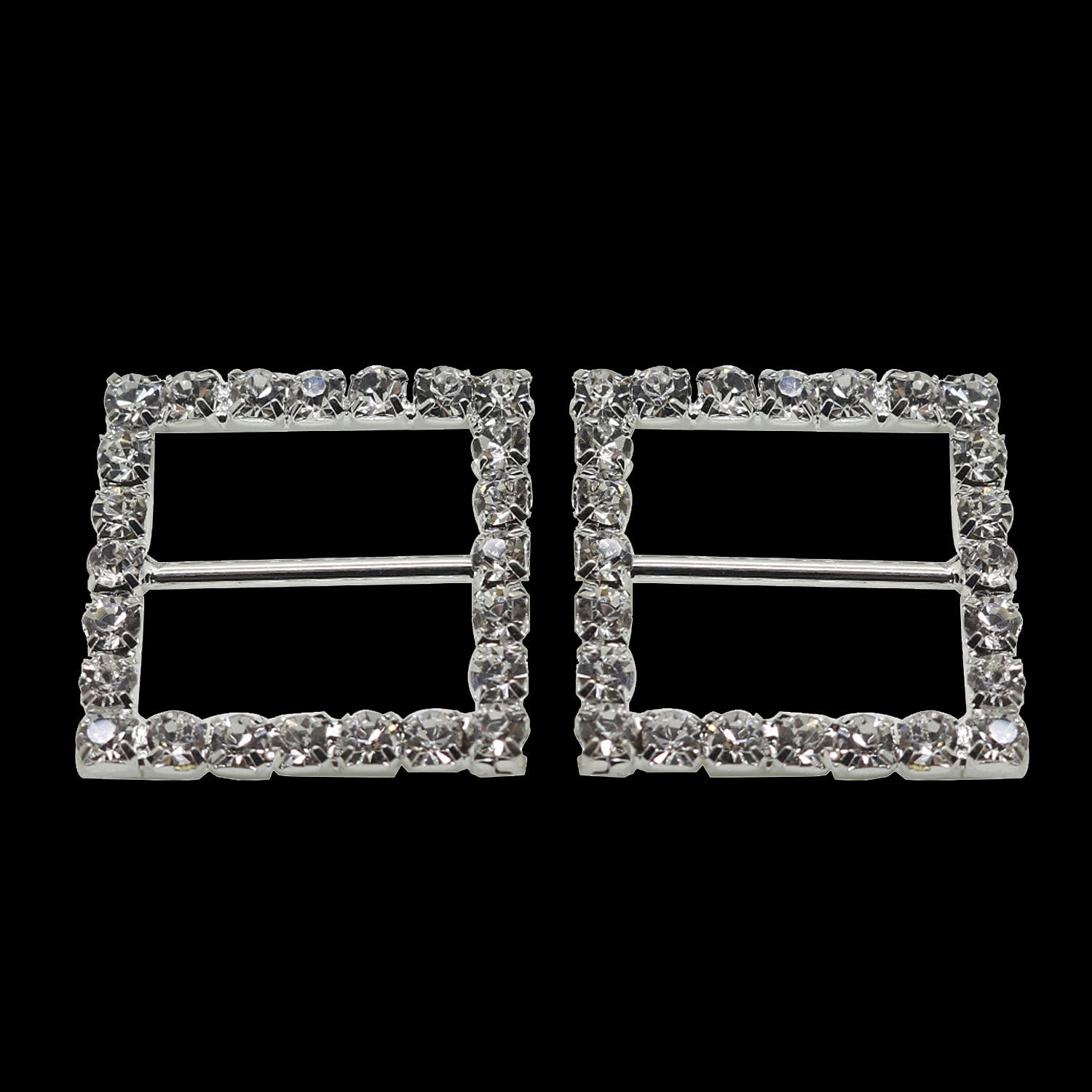 Trimming Shop Lot De 10 Curseurs En Forme De Cœur Avec Strass Pour Sac à Main, Rubans, Cartes De Mariage, Accessoires De Mode, (15 Mm X 20 Mm