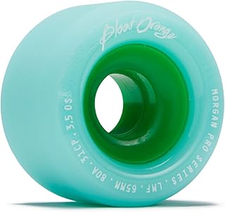 Blood Orange Liam Morgan Formula Longboard Wheels ~ 65mm 80a ~ Seafoam - Compare price