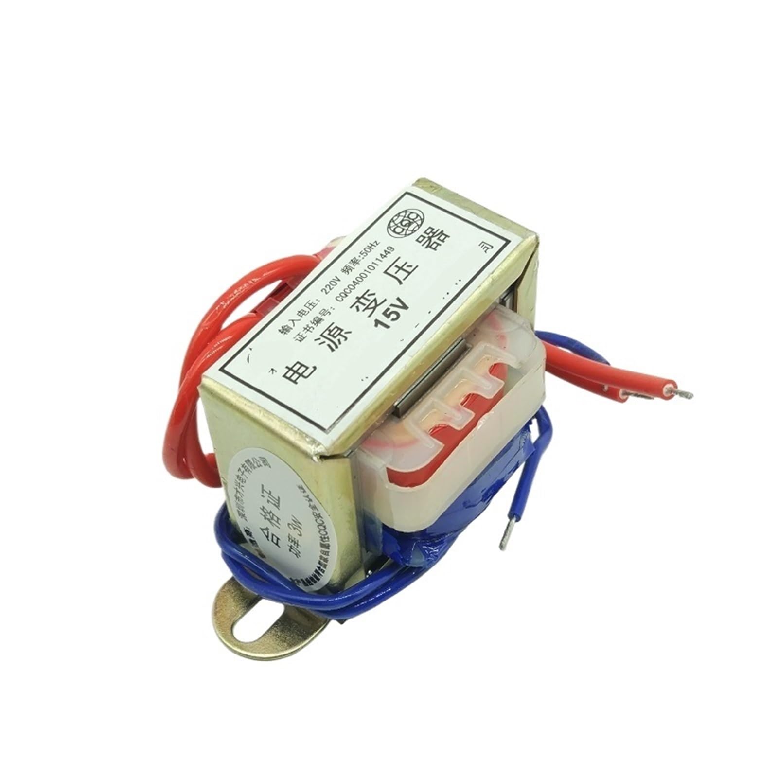 Transformateur Ei41 monophasé 3W avec tension stable 15V - 2