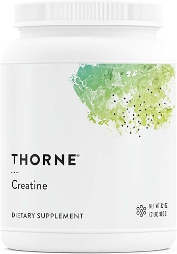 Miniatura 8 de Thorne Research - Creatina en polvo para promover la producción de energía masa corporal magra resistencia muscular y potencia Certificado NSF para