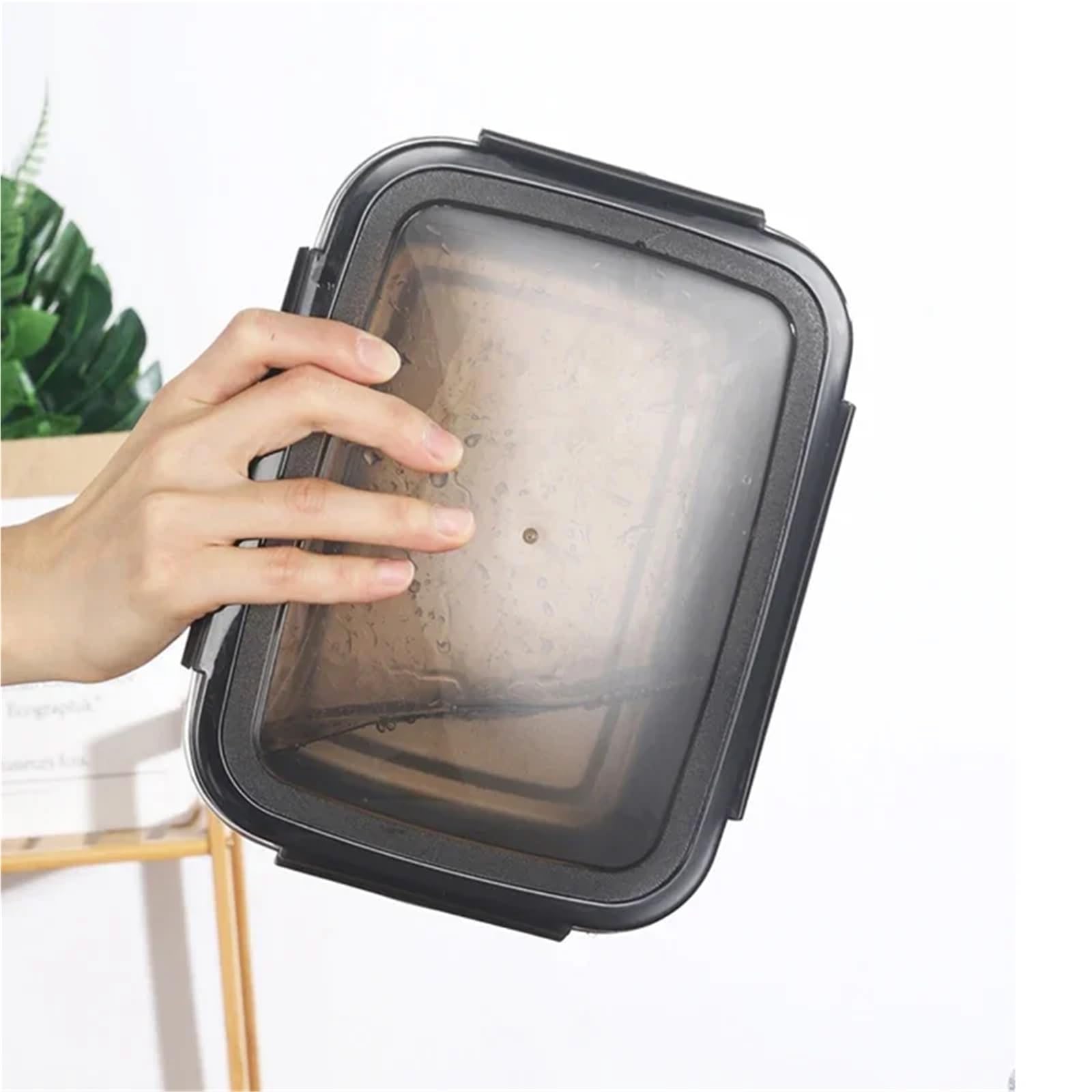 Portavivande In Acciaio Inox Contenitori for alimenti Bento Box in acciaio inox 304, for frigorifero, for la conservazione di, portatili, for esterni, 7 misure a scelta(7500ml)