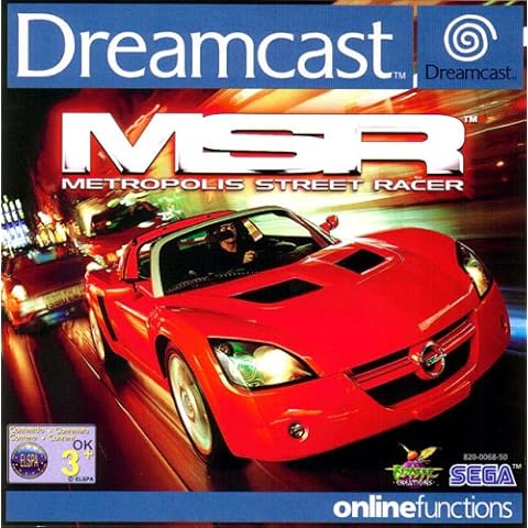 Bizarre Creation Metropolis Street Racing para Sega Dreamcast Cover